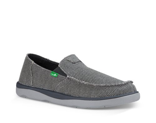 Sanuk Mens Vagabond Tripper Deep Grey Shoes | ANPIKD921